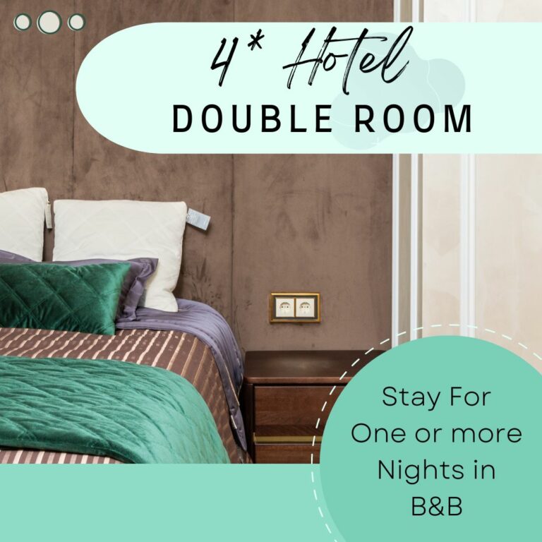 4* Hotel - Double Room, per night